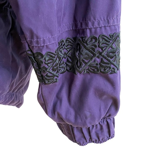 Vintage Skiing Passport Embroidered Parka - M - Picture 7 of 7